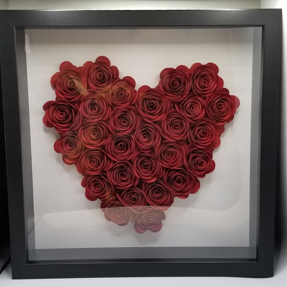 Customized Shadow box for valentine's day